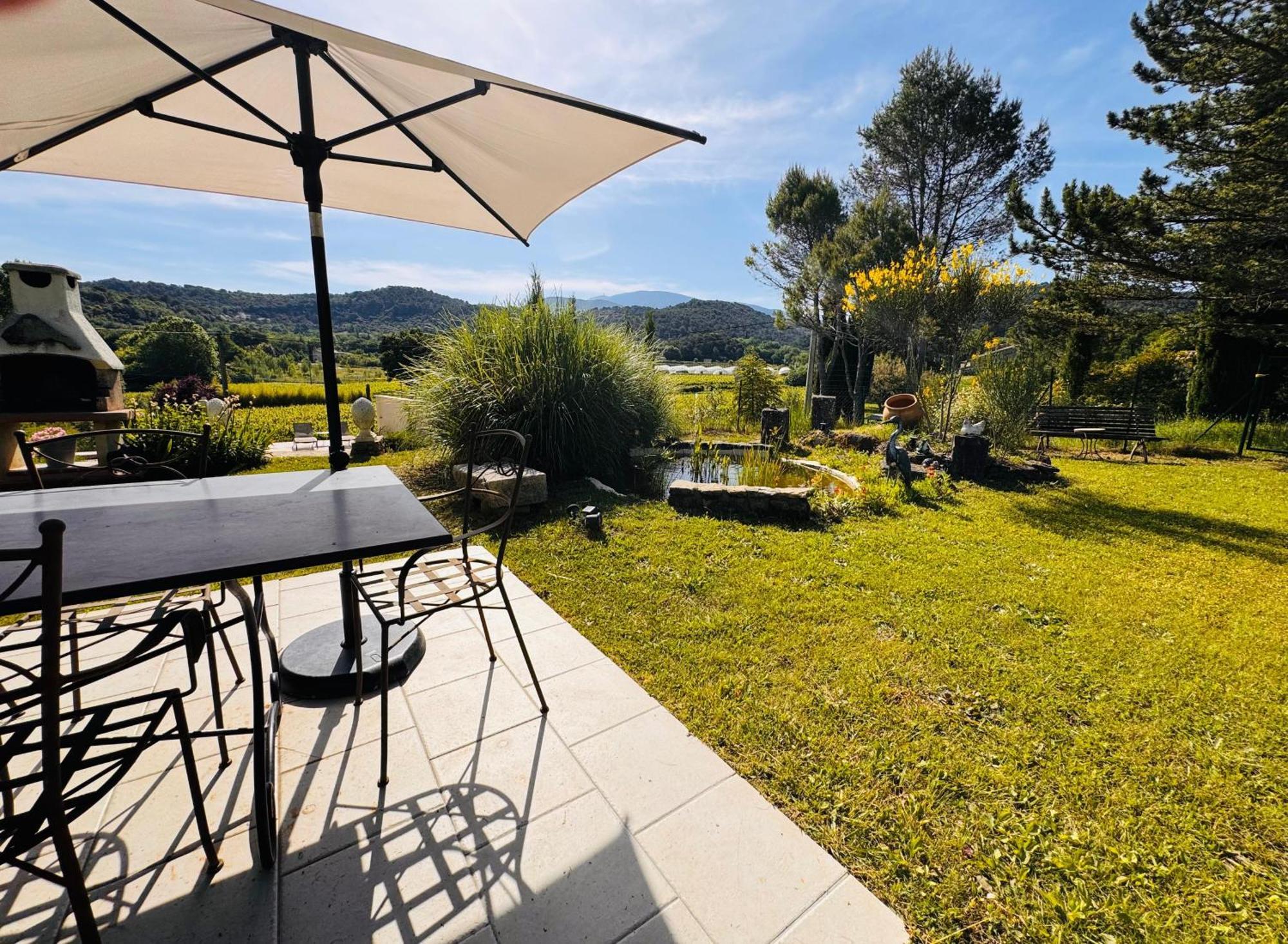 Mas Des Anges - Bastide De 5 Chambres Avec Piscine Entrechaux Exterior foto